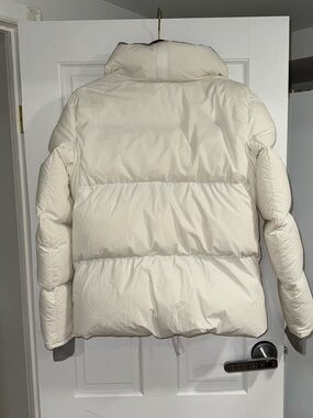 Canada Goose Cream Puffer Jacket